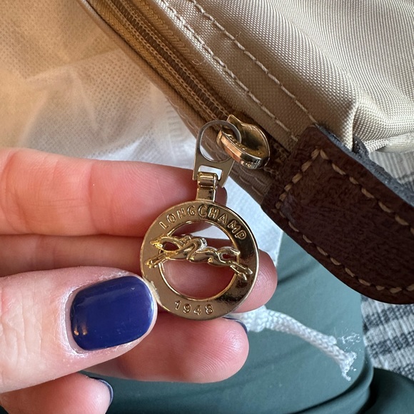 - Beige Long Champ Bag - Picture 7 of 7